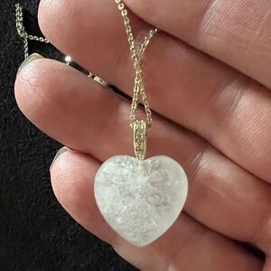 Melinda Maria heart pendant & necklace 22”